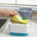 Soap Dispenser for Kitchen and Sponge Holder